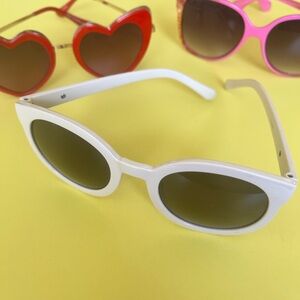 Stylish White Kids Sunglasses